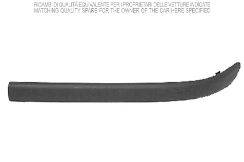 Trim/Protection Strip, bumper