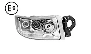 Faro Destro Manuale Cromato (H1-H3-H7-Py21W-W5W-Lhd) Renault Nuovo Premium OE 5010578475 - 7482588692