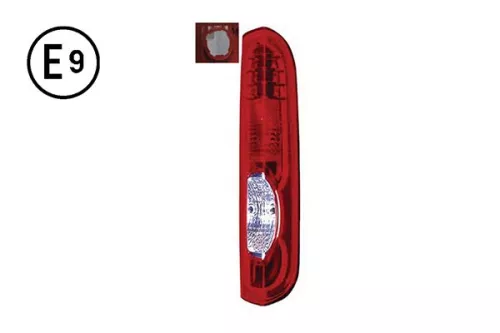 Fanale Posteriore Destro Senza Portalampada Nissan Trafic 2006 OE 8200415251 - 4449447 - 2654500Q0A