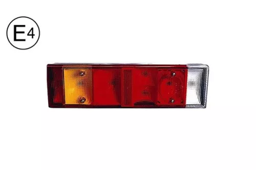 Fanale Post Sinistro Con Connettore Posteriore E Luce Targa Iveco Stralis 2007 OE 504094709 - 99463243
