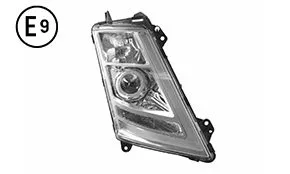 Faro Destro Manuale Xeno Base Cromata Senza Lampadina (D1S-H1-Led) Volvo Fh4 OE 22239244 - 24159375