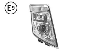 Faro Destro Manuale Base Cromata Senza Lampadina (H7-Py21W-Led) Volvo Fh3 OE 82304585 - 21123589