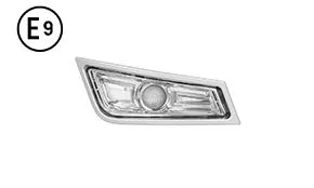 Faro Fendinebbia Destro Base Cromata Senza Lampadina (H3) Volvo Fh3 OE 21297909 - 21035690