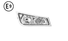 Faro Fendinebbia Destro Base Cromata Con Luce Profondita Senza Lampadina (H3-H3) Volvo Fh3 OE 21297917