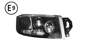 Faro Destro Manuale Nero (H7-H15-Py21W-W5W-Tipo He) Renault Nuovo Premium OE 7421554759