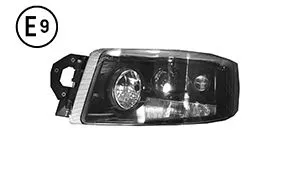 Faro Sinistro Elettrico Nero (H3-H7-H15-Py21W-W5W-Tipo He) Renault Nuovo Premium OE 7421554745
