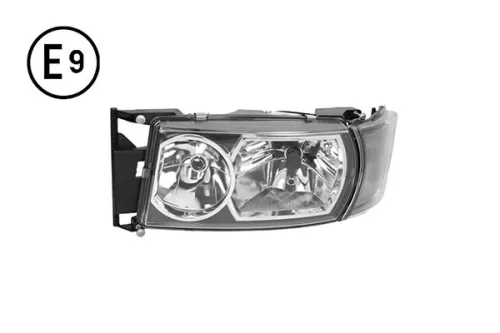 Faro Sinistro Manuale Luce Led Base Nera Senza Lampadina (D1R-H7) Scania Serie R2010 OE 1934450