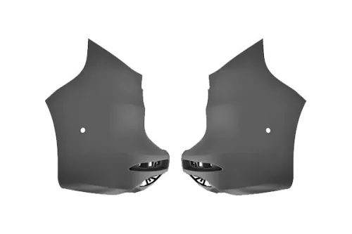 Kit Cantonali Posteriori Sx-Dx Con Primer Porta Battente Con Angolo Morto (1 Portasensore) Renault Kangoo 2021 OE 850A84566R