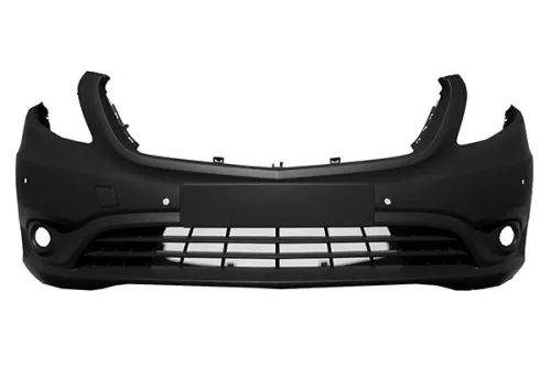 Paraurti Anteriore Con Primer Liscio Con Fendinebbia Park Assist (6 Portasensori) Con Tappo Gancio Traino Mercedes Vito 2015 OE A44788599259999