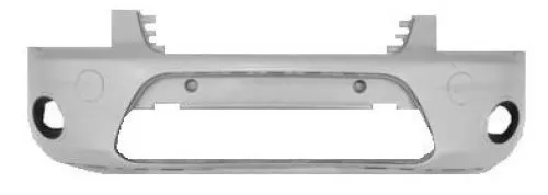 Paraurti Anteriore Con Fori Fendinebbia Con Primer Ford Tourneo-Connect 2009 OE 5076101