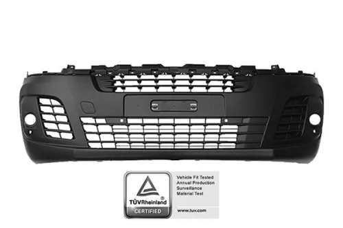 Paraurti Anteriore Nero Con Fendinebbia Con Park Assist Con Angolo Morto (6 Portasensori) Con Tappo Gancio Traino Fiat Jumpy 2016 OE 1615658180 - 155254051