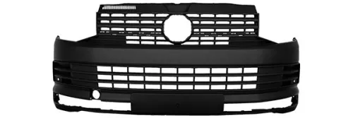 Paraurti Anteriore Nero Con Park Assist Volkswagen Transporter T6 OE 7E0807221F9B9