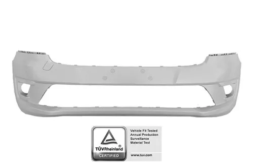 Paraurti Anteriore Con Primer Con Fendinebbia Con 6 Tracce Sensori Con Tappo Gancio Traino Ford Transit Connect 2018 OE 2330580