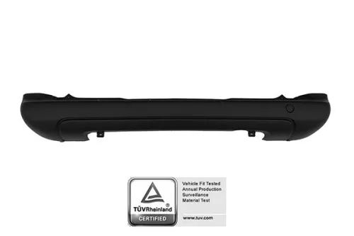Paraurti Posteriore Centrale Nero Con Tappo Gancio Traino Citroen Berlingo 2008 OE 7410GE