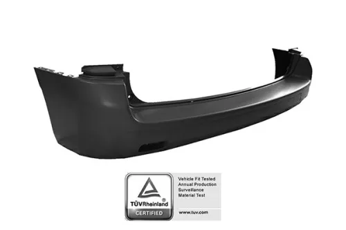 Paraurti Posteriore Nero Passo Corto Con 6 Tracce Sensori Con Tappo Gancio Traino Toyota Jumpy 2016 OE 1614328080 - SU001A3231 - 155254031