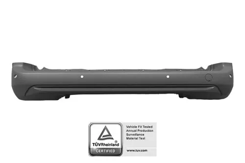 Paraurti Posteriore Centrale Con Primer Con Parkassist E Angolo Morto (6 Portasensori) Con Tappo Gancio Traino Toyota Berlingo Van 2018 OE 1633557880 - 39165985 - SU001A8796