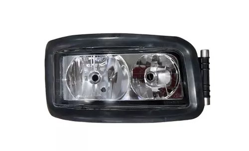 Proiettore Destro Elettrico Alogeno 24 V Con Portalampada - Senza Lampadina (H7 - H7 - W5W) Connettore Rotondo Laterale Sinistro 6 Pin Con Motorino Man Tga Xl OE 81251016450 - 81251016579 - 81251016422