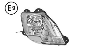 Proiettore Destro Manuale Senza Lampadina (H7-H1-Py21W-Led) Premium Quality Daf Xf 106 OE 1835875