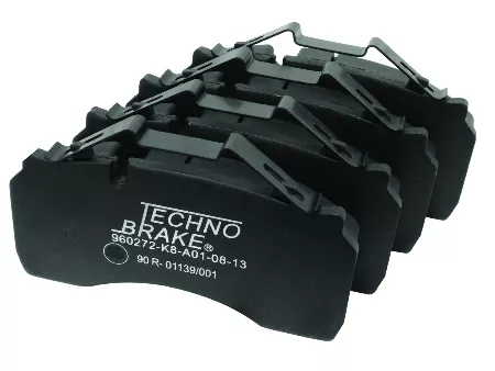 FRONT AND REAR BRAKE PADS SET