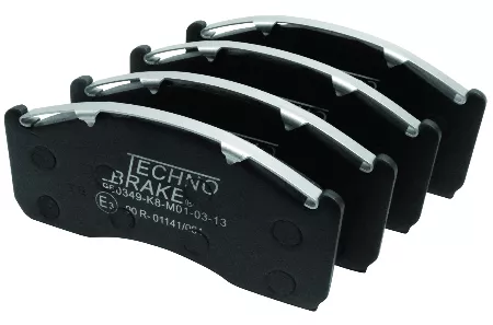 SET OF BRAKE PADS FRONT AND REAR