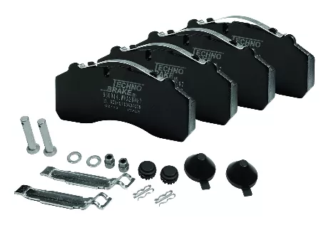 FRONT AND REAR BRAKE PADS SET