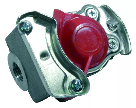 SEMI-GIUNTO ROSSO SENZA VALVOLA PER RIMORCHI