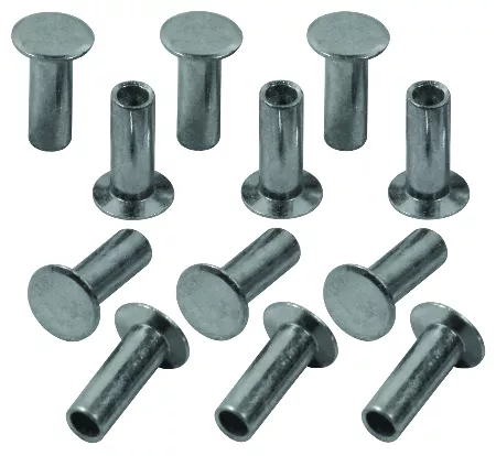 SEMI-TUBULAR IRON RIVET CONICAL HEAD 6.3X16-12-150°