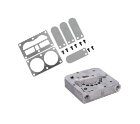 Piastra valvola, compressione aria